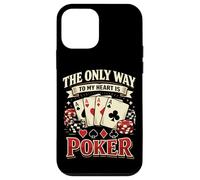 Poker Cards Vintage The Only Way To My Heart Is Poker Case for iPhone 12 mini