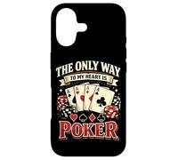Poker Cards Vintage The Only Way To My Heart Is Poker Case for iPhone 17