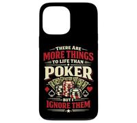 Poker Cards Vintage There Are More Things To Life Than Poker Case for iPhone 13 Pro Max