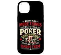 Poker Cards Vintage There Are More Things To Life Than Poker Case for iPhone 14 Plus