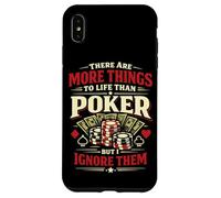 Poker Cards Vintage There Are More Things To Life Than Poker Case for iPhone XS Max