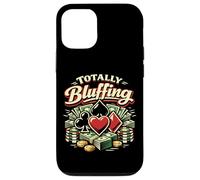 Poker Cards Vintage Totally Bluffing Case for iPhone 12/12 Pro