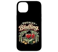 Poker Cards Vintage Totally Bluffing Case for iPhone 14 Plus