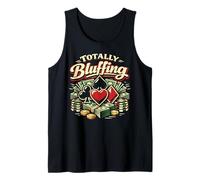 Poker Cards Vintage Totally Bluffing Tank Top