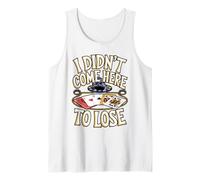 Poker Champion Mindset Gambling Quote Tank Top
