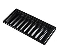 Poker Chip Holder - Professional Dealer Tray, Display Stand, Tabletop Chip Rack Organizer Storage Box, Card Table Tray Caddy | Tournament Quality Aluminum Poker Accessory for -Home PC