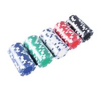 Poker Chips Set - Professional Texas Hold’em Card Game for Casinos Nights, Sturdy Cards Games with Carrying Case Function, Poker Chip for Blackjack, Club, and Home Party