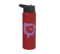 Poker Hand All Four Aces Stainless Steel Insulated Water Bottle