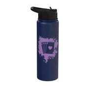 Poker Hand All Four Aces Stainless Steel Insulated Water Bottle