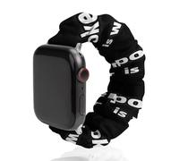 Poker Is War Soft Elastic Scrunchie Watch Strap Compatible with IWatch Series 6 5 4 3 2 1 Printed Wristbands Bands