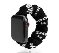 Poker Is War Soft Elastic Scrunchie Watch Strap Compatible with IWatch Series 6 5 4 3 2 1 Printed Wristbands Bands
