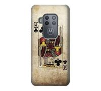 Poker King Card Case Cover For Motorola Moto One Zoom, Moto One Pro