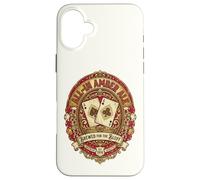 Poker Player All In Amber Ale The Bluff Aces Beer Label Case for iPhone 16 Plus