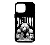 Poker Player Bear Funny Come To Papa Grizzly Gambler Aces Case for iPhone 16 Pro Max