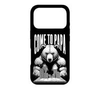 Poker Player Bear Funny Come To Papa Grizzly Gambler Aces Case for iPhone 17 Pro