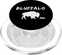 Poker Player Cards Bluff Buffalo Bluffalo Casino Raise Fold PopSockets PopGrip for MagSafe