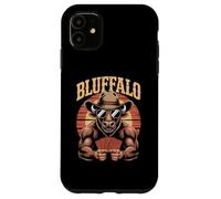 Poker Player Cards Bluffalo Casino Raise Fold All-In Vintage Case for iPhone 11