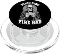 Poker Player Halloween Funny Frankenstein Flush Good Cards PopSockets PopGrip for MagSafe