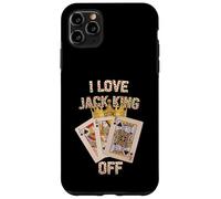 Poker Player I Love Jack-King Off Funny Poker Tournament Case for iPhone 11 Pro Max
