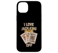 Poker Player I Love Jack-King Off Funny Poker Tournament Case for iPhone 14 Plus