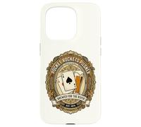 Poker Player Pocket Rockets Pilsner The River Beer Label Case for iPhone 15 Pro