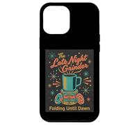Poker Player Retro Late Night Grinder Folding til Dawn Cards Case for iPhone 12 Pro Max