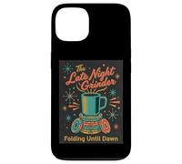 Poker Player Retro Late Night Grinder Folding til Dawn Cards Case for iPhone 13
