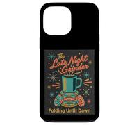 Poker Player Retro Late Night Grinder Folding til Dawn Cards Case for iPhone 13 Pro Max