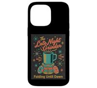 Poker Player Retro Late Night Grinder Folding til Dawn Cards Case for iPhone 14 Pro Max