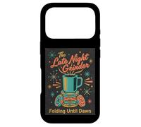 Poker Player Retro Late Night Grinder Folding til Dawn Cards Case for iPhone 17 Pro