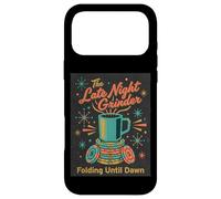 Poker Player Retro Late Night Grinder Folding til Dawn Cards Case for iPhone 17 Pro Max