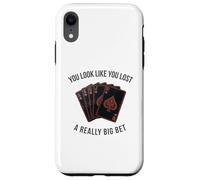 Poker Player Royal Flush Cards Game Gambler Bluff Bet Casino Case for iPhone XR