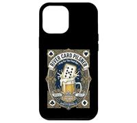Poker Player The River Card Pilsner The Final Out Beer Label Case for iPhone 12 Pro Max