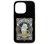 Poker Player The River Card Pilsner The Final Out Beer Label Case for iPhone 13 Pro