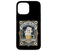 Poker Player The River Card Pilsner The Final Out Beer Label Case for iPhone 13 Pro Max