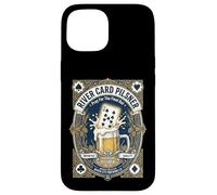 Poker Player The River Card Pilsner The Final Out Beer Label Case for iPhone 15