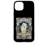 Poker Player The River Card Pilsner The Final Out Beer Label Case for iPhone 15 Plus
