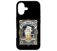 Poker Player The River Card Pilsner The Final Out Beer Label Case for iPhone 17