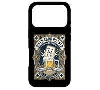 Poker Player The River Card Pilsner The Final Out Beer Label Case for iPhone 17 Pro