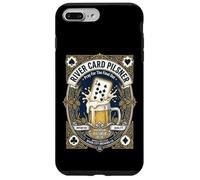 Poker Player The River Card Pilsner The Final Out Beer Label Case for iPhone 7 Plus/8 Plus