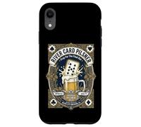 Poker Player The River Card Pilsner The Final Out Beer Label Case for iPhone XR