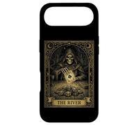 Poker Player The River Tarot Card Skeleton Ace of Spades Case for iPhone Air