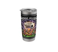 Poker Royal Flush The Unbeatable Retro Bootleg Card Player Stainless Steel Insulated Tumbler