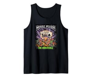 Poker Royal Flush The Unbeatable Retro Bootleg Card Player Tank Top