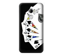 Poker Royal Straight Flush Case Cover For HTC One X10