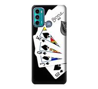 Poker Royal Straight Flush Case Cover For Motorola Moto G60, G40 Fusion