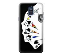 Poker Royal Straight Flush Case Cover For Samsung Galaxy A6 (2018)