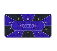 Poker Table Top, Game Table Cover | Large Game Mat 120x60cm - Poker Table Mat Non Slip Poker Table Covers Card Table Covers for Poker Party Fundraising