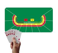 Poker Table Top, Game Table Cover | Large Game Mat 120x60cm | Poker Table Mat Non-Slip Table Covers for Poker Party Fundraising