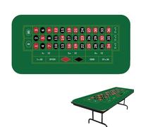 Poker Table Tops, Anti-Slip Card Table Covers, 120x60cm Poker Table Mat, Felt Casino Table Layout Mat, Table Cloth Blackjack Roulette Table , Poker Table Top Mat For Texas Holdem Poker